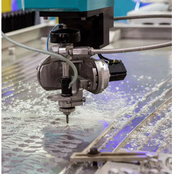 Waterjet cutting board