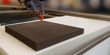 Découpe tôle aluminium avec Nidajet