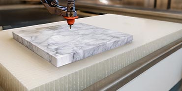 Découpe plaque acier zingué avec Nidajet